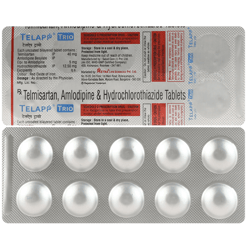 Telapp Trio 40mg/5mg/12.5mg Tablet