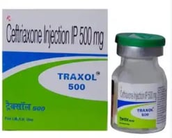 ट्रैक्सोल 500 मिलीग्राम इंजेक्शन के बा