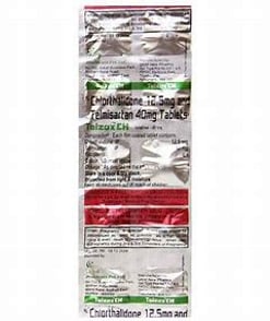 Telzox CH 40 mg/12.5 mg Tablet