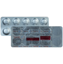 Tigatel-CH 80mg/12.5mg Tablet