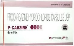 पी कार्ज़ाइन 50 एमजी कैप्सूल 10 एस