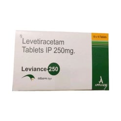 लेविएंस 250 मिलीग्राम टैबलेट 10s के बा