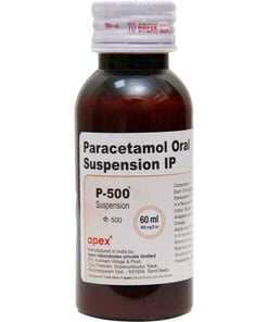 पी 500 सस्पेंशन 60 मि.ली