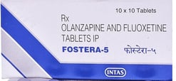 فوسٹیرا 20 ملی گرام/5 ملی گرام ٹیبلٹ 10 ایس