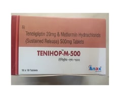 Tenihop M 500mg/20mg Tablet SR 10s