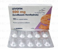 Levofin 500mg Tablet