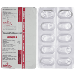 नेरविटा जी 300mg/500mcg गोली बा