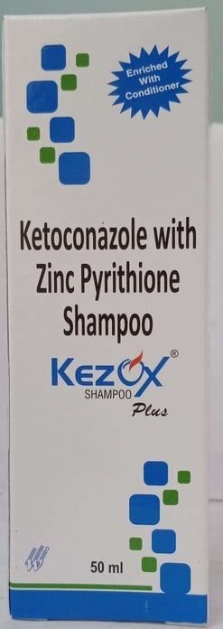केज़ोक्स प्लस शैम्पू 50 मि.ली