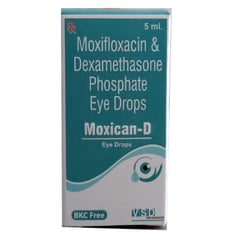 موکسیکن آئی ڈراپ 5 ملی لیٹر