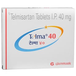 टेल्मा 40mg टैबलेट 30s के बा