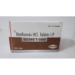 Bemet 500mg Tablet