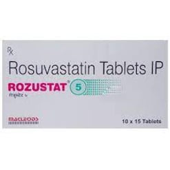 Rozustat 5mg Tablet 15s