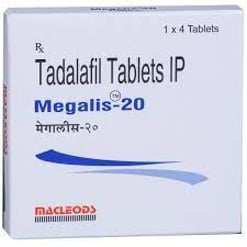 मेगालिस 20 मिलीग्राम टैबलेट 4s के बा