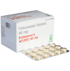 फ्यूरिक 80 मिलीग्राम टैबलेट 10s के बा