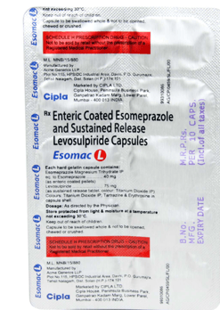 Esomac L Capsule SR 10s