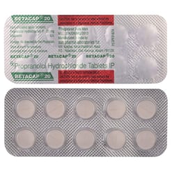 बीटाकैप 20 मिलीग्राम टैबलेट 10s के बा