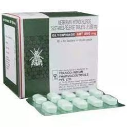 Glyciphage 850mg Tablet SR 10s