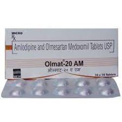 Olmat AM 40mg/5mg Tablet 10s