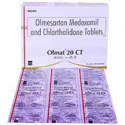 ओलमेट 20एमजी सीटी टैबलेट 10एस