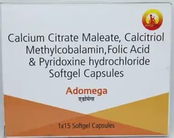 Adomega Softgel Capsule 15s