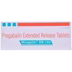 मैक्सगलिन 150 मिलीग्राम टैबलेट ईआर 10s के बा