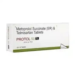 प्रोटोल टीएल 50mg/40mg टैबलेट पीआर 10s के बा