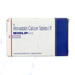 Modlip 20mg Tablet 15s