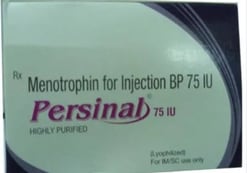 पर्सिनल 75IU इंजेक्शन 1s के बा