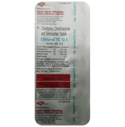 सिलनिप्रेस टीसी 40 मिलीग्राम/10 मिलीग्राम/12.5 मिलीग्राम गोली