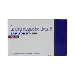 Lamitor DT 100mg Tablet 15s