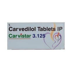Carvistar 3.125mg گولی 10s
