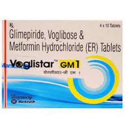 Voglistar GM1 ٹیبلیٹ ER 10s