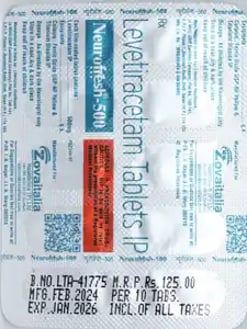 न्यूरोफ्रेश 500 मिलीग्राम टैबलेट 10एस