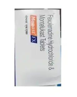 मोनास्ट एफएक्स 10mg/120mg टैबलेट 10पी के बा