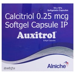 ऑक्सिट्रॉल 0.25mcg कैप्सूल 10s के बा
