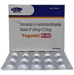 योगटेल-एच 40 टैबलेट के बा