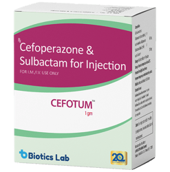 सेफोटम 500 मिलीग्राम/500 मिलीग्राम इंजेक्शन के बा