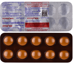 एटोज एमआर 60mg/4mg टैबलेट 10s के बा