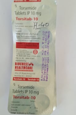 Torsitab 10mg Tablet 10s