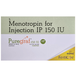 प्योरग्राफ 150IU एचपी इंजेक्शन