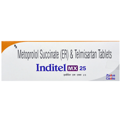 Inditel MX 40 mg/25 mg Tablet