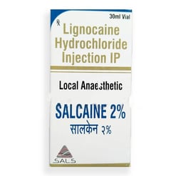 सालकेन 2% इंजेक्शन 30 मिलीलीटर के बा