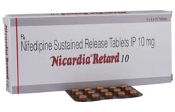 Nicardia Retard 20 Tablet SR 15s