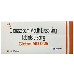 Clotas-MD 0.25 Tablet 10s