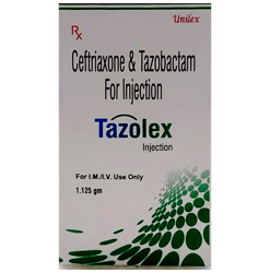 Tazolex 1000mg/125mg انجکشن