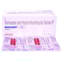 Macsart H 40mg/12.5mg Tablet 10s