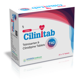 सिलिनिटाब टी 10mg/40mg गोली 10s के बा