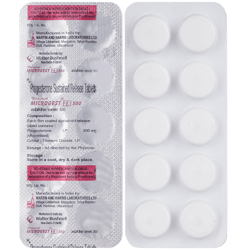 माइक्रोजेस्ट एसआर 300 टैबलेट के बा