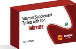 इंक्रीज टैबलेट 10s के बा