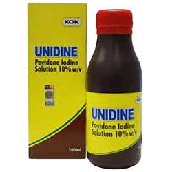 یونیڈائن سلوشن 100 ملی لیٹر